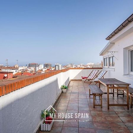 Myhousespain - Atico Con Gran Terraza En Gijón Dış mekan fotoğraf