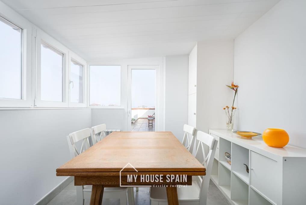 Myhousespain - Atico Con Gran Terraza En Gijón Dış mekan fotoğraf